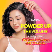 KUNDAL Volumizing Hair Powder, Vanilla Pistachio, 0.42 oz, 12g