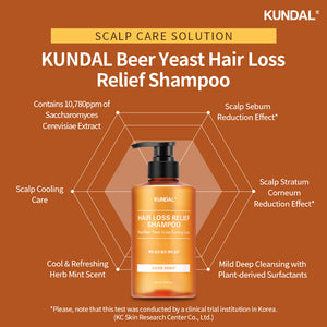 Beer Yeast Hair Loss Relief Shampoo 300ml