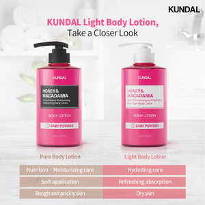 Daily Pure Light Body Lotion 500ml - Baby Powder