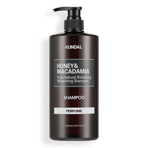 Honey & Macadamia Pure Natural Shampoo 1058ml [4 Scent] – KUNDAL