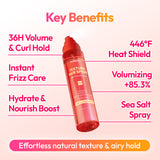 KUNDAL Texture Hair Spary, Vanilla Pistachio, 6.59 fl oz, 195ml