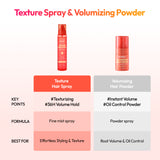 KUNDAL Texture Hair Spary, Vanilla Pistachio, 6.59 fl oz, 195ml