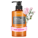 HONEY & MACADAMIA PURE BODY WASH 16.9fl. oz. - [7 SCENTS]