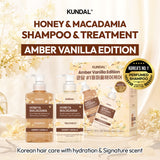 KUNDAL Shampoo & Treatment Set Amber Vanilla Edition 16.9 fl.oz each