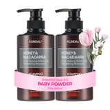 Honey & Macadamia Shampoo 2 SET Total 33.8fl. oz. [2 scents]