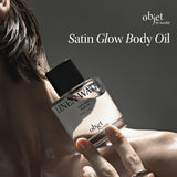 OBJET BY KUNDAL SATIN GLOW BODY OIL 3.38 fl.oz. - LINEN WATER