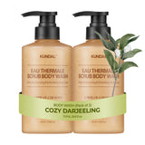 EAU THERMALE SCRUB BODY WASH 2 SET 16.9fl. oz. each [2 scents]