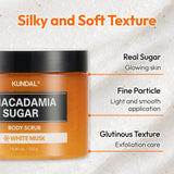 MACADAMIA & SUGAR BODY SCRUB 19.4oz. - [White Musk]