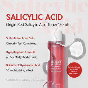 Origin Red Salicylic Acid Toner 150ml