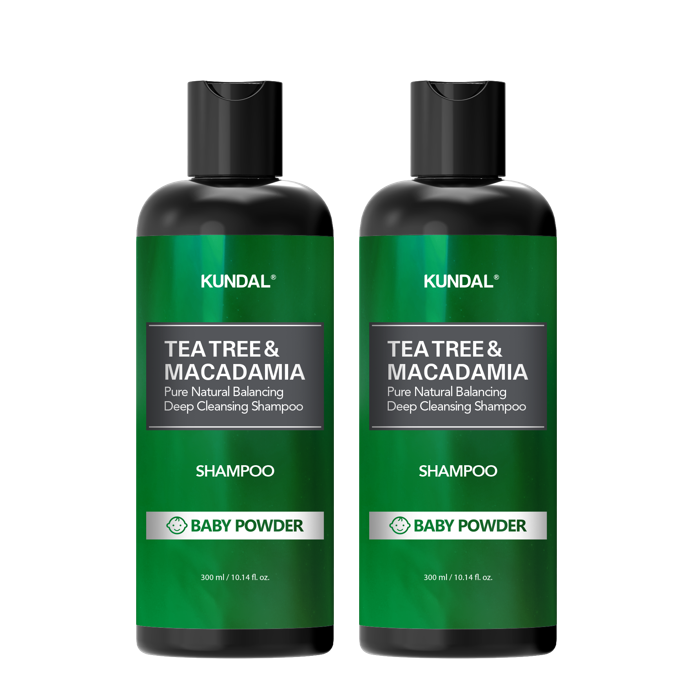 Tea Tree & Macadamia Deep Cleansing Shampoo 300ml X 2ea [3 Scent]