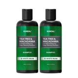 Tea Tree & Macadamia Deep Cleansing Shampoo 300ml X 2ea - White Musk