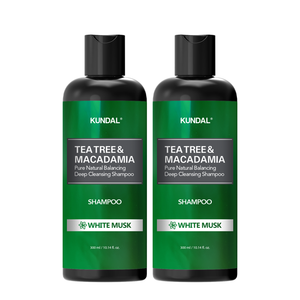 Tea Tree & Macadamia Deep Cleansing Shampoo 300ml X 2ea [3 Scent]