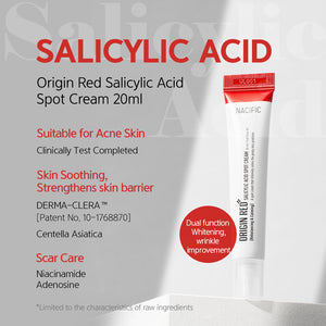 Origin Red Salicylic Acid Spot Cream 20ml