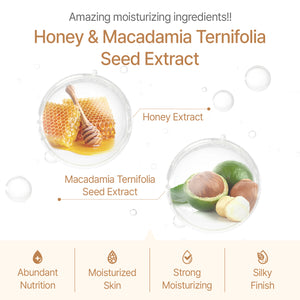 Honey & Macadamia Body Lotion 500ml [4 Scent]