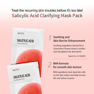 Salicylic Acid Clarifying Mask Pack 10EA