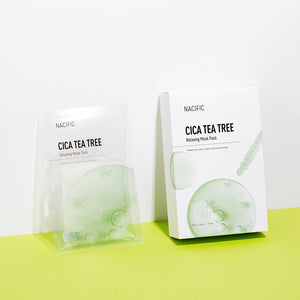 Cica Tea Tree Relaxing Mask Pack 10EA