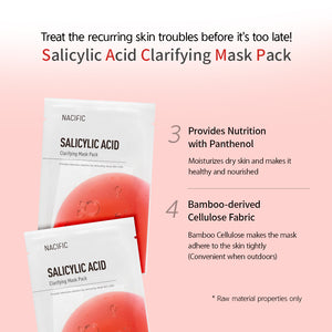 Salicylic Acid Clarifying Mask Pack 10EA