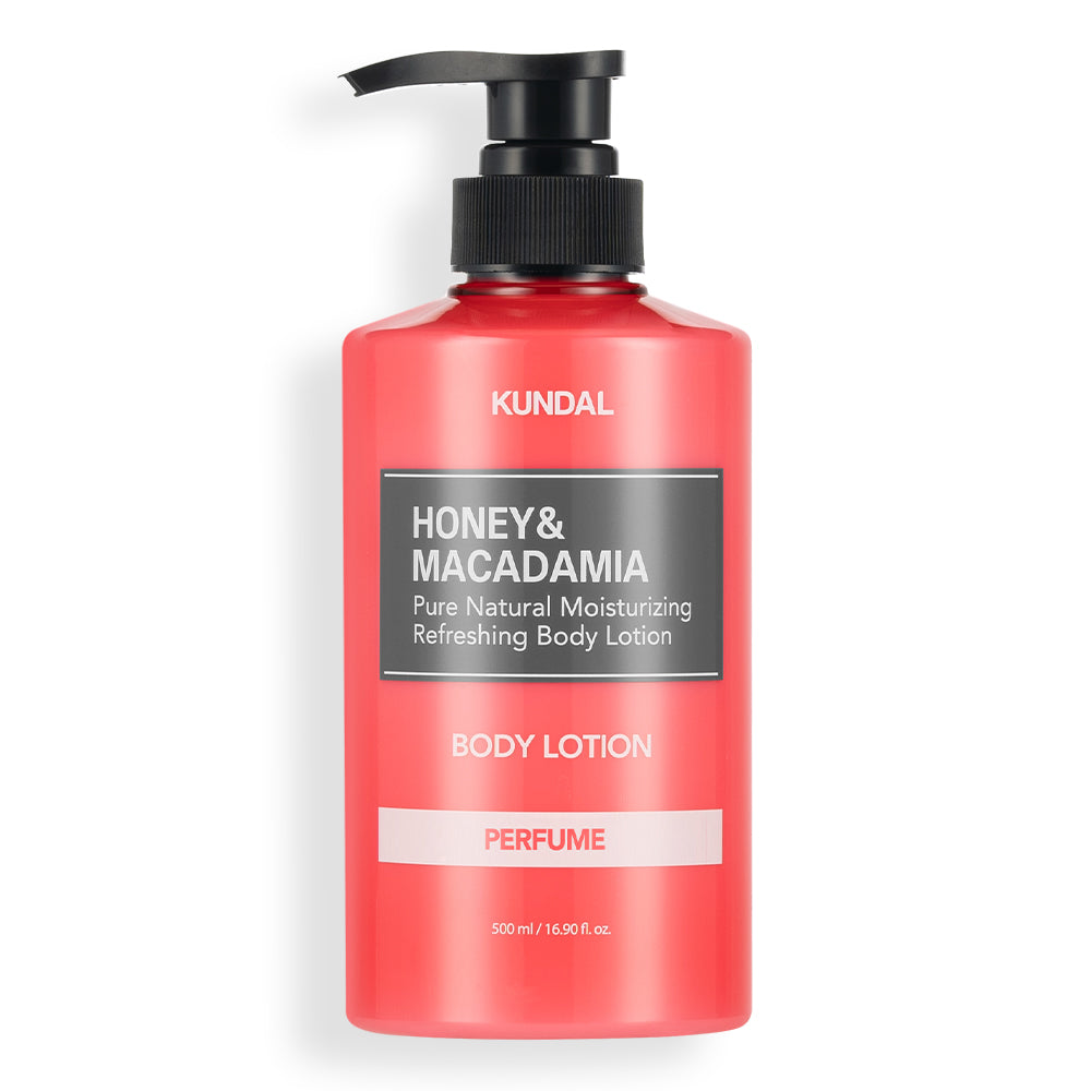 KUNDAL Honey & Macadamia Natural Body Lotion Baby Powder 500ml official product image