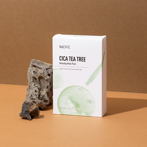 Cica Tea Tree Relaxing Mask Pack 10EA