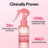 Kundal Protein Bonding Hair Mist Instant Glossy Finish&Frizz Control 8.45 fl.oz
