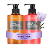 KUNDAL Honey & Macadamia Body Wash & Body Lotion Set [5 scents]