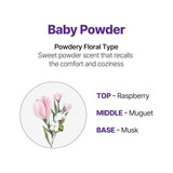 Honey & Macadamia Shampoo 2 SET Total 33.8fl. oz.  - Baby Powder