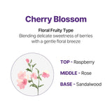 Honey & Macadamia Shampoo 2 SET Total 33.8fl. oz.  - Cherry Blossom