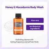HONEY & MACADAMIA TRAVEL KIT 3.38fl. oz. each - WHITE MUSK