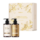 KUNDAL Shampoo & Treatment Set Holiday Edition 10.14 fl. oz. each - AMBER VANILLA