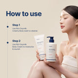 Rich Soy Milk Creamy Body Cream 6.8 fl.oz. - Mellow Vanilla