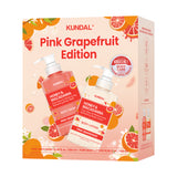 KUNDAL Honey & Macadamia BODY WASH & BODY LOTION 16.9 fl. oz. [Pink Grapefruit Edition]