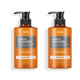 HONEY & MACADAMIA PURE BODY WASH 2 Set Total 33.8 fl. oz.