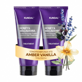 KUNDAL Honey & Macadamia Hair Treatment 6.76 fl.oz. 2 SET