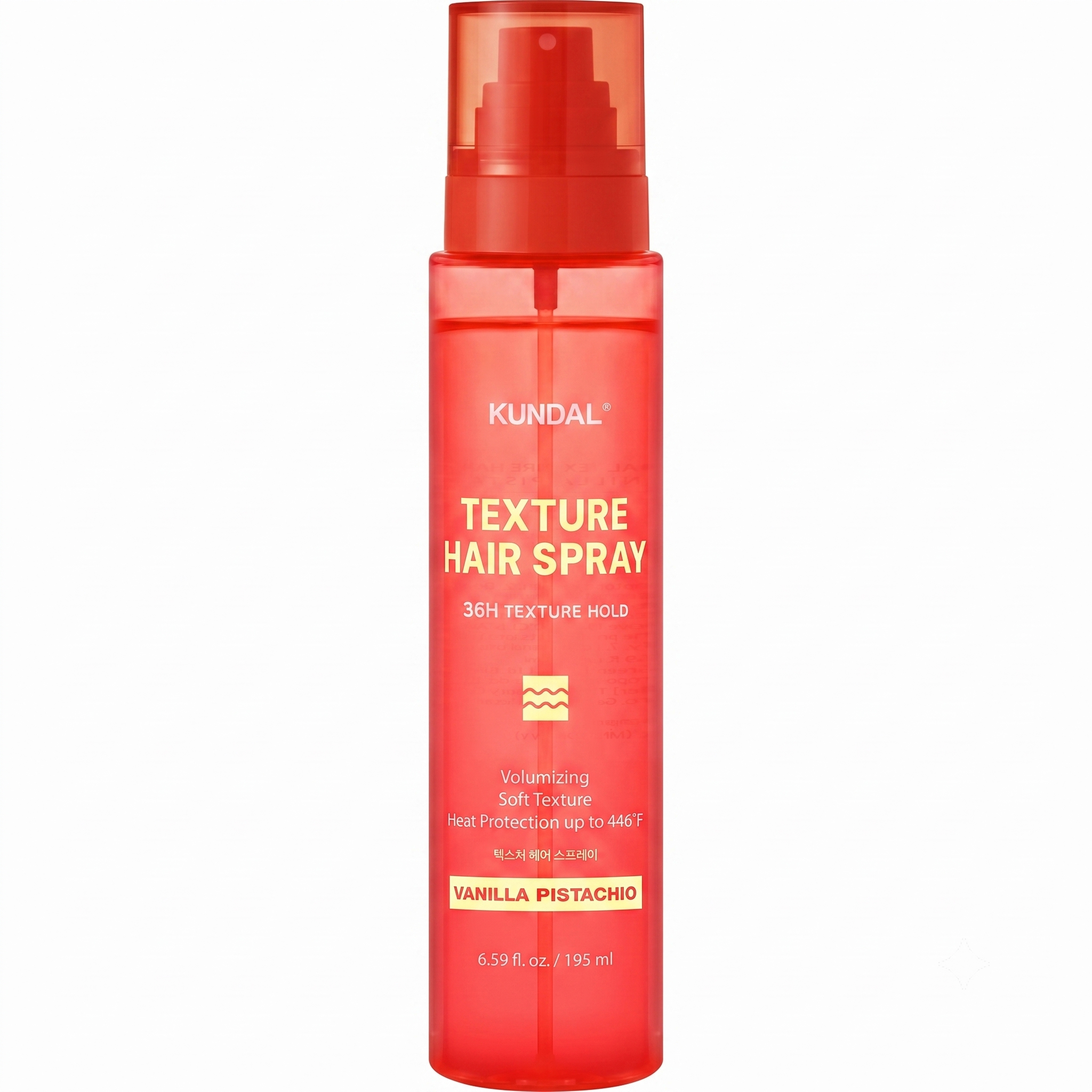 KUNDAL Texture Hair Spary, Vanilla Pistachio, 6.59 fl oz, 195ml