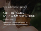 KUNDAL objet Satin Glow Shimmer Oil 1.52 fl oz