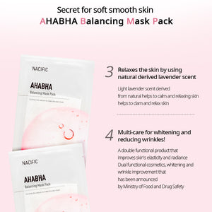 AHA BHA Balancing Mask Pack 10EA