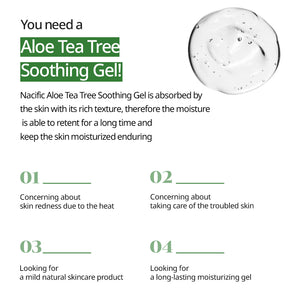 Aloe Tea Tree Soothing Gel 100ml