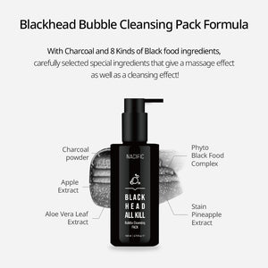 Blackhead All Kill Bubble Cleansing Pack 140ml