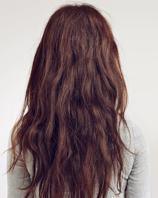 Hair before using KUNDAL