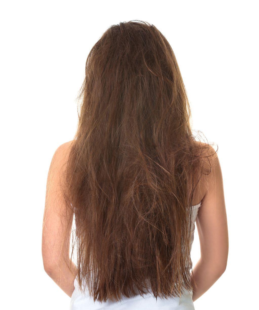 Hair before using KUNDAL