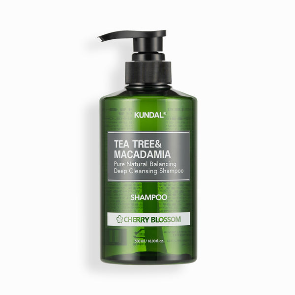 Tea Tree & Macadamia Deep Cleansing Shampoo 500ml - KUNDAL